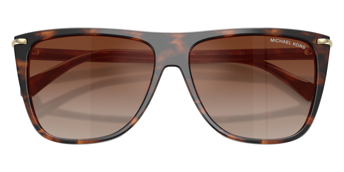 MICHAEL KORS MK2287U Mumbai 4039AO 58 - Mahogany Tortoise / Brown Gradient Mirrored Red #id:mk2287u4039ao_s:104120