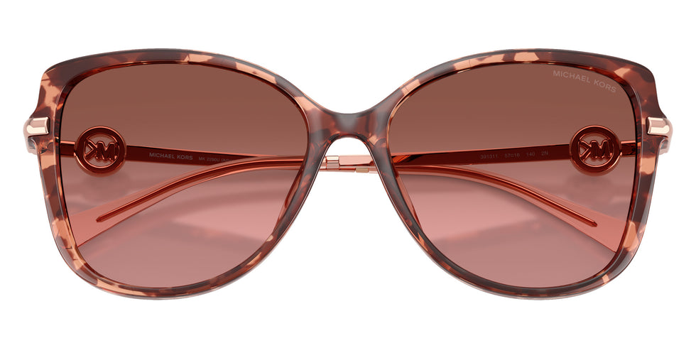 MICHAEL KORS MK2290U Athens 391311 57 - Pink Tortoise / Brown Rose Gradient #id:mk2290u391311_s:102120