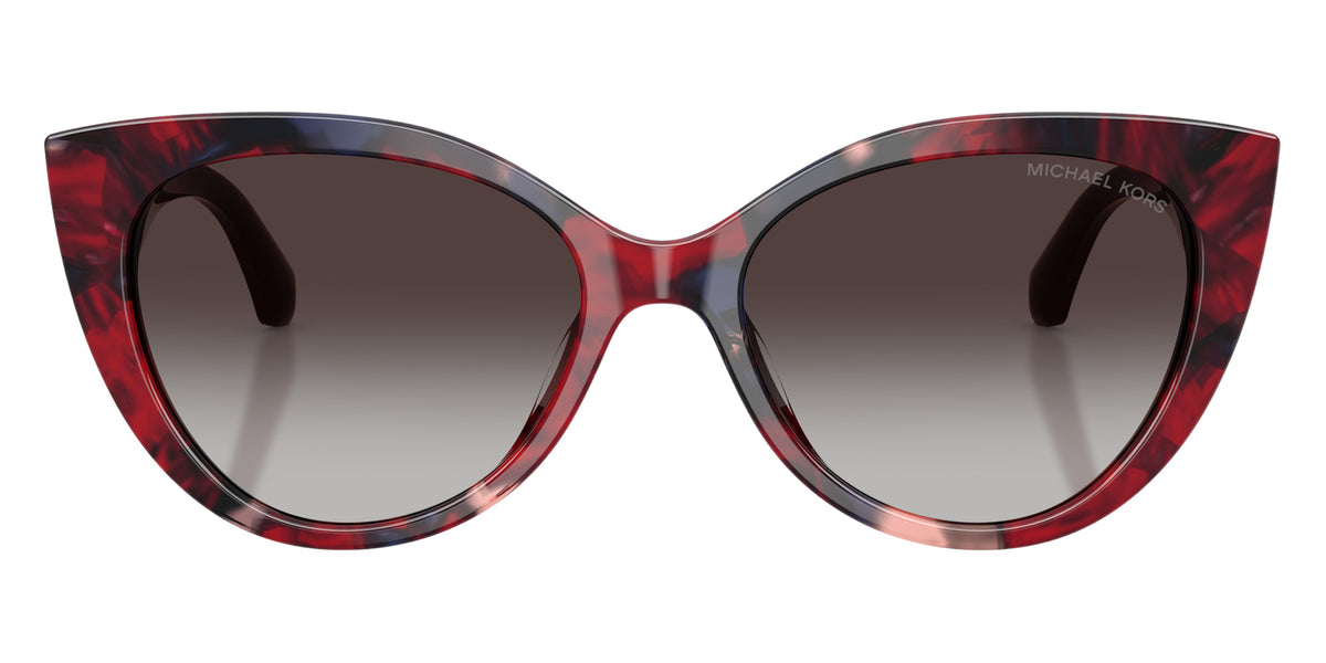 MICHAEL KORS MK2291U Catalina 33448G 54 - Merlot Camo Tortoise / Dark Gray Gradient #id:mk2291u33448g_s:102100