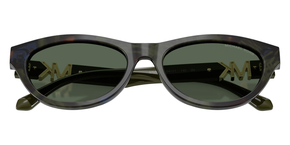 MICHAEL KORS MK2293U Napa Valley 370571 54 - Olive Camo Tortoise / Green #id:mk2293u370571_s:100120