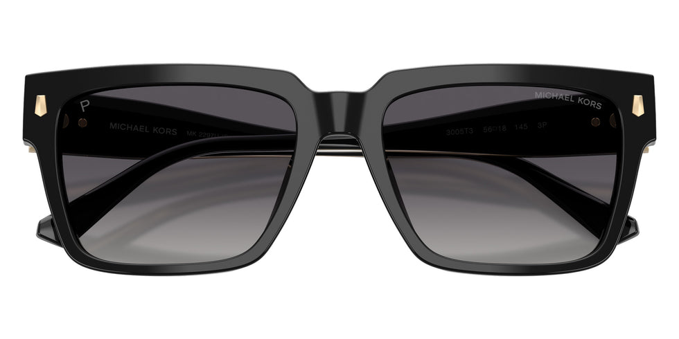 MICHAEL KORS MK2297U Dubrovnik 3005T3 56 - Black / Gray Gradient Polarized #id:mk2297u3005t3_s:100120