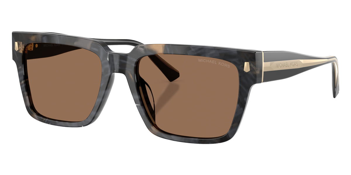 MICHAEL KORS MK2297U Dubrovnik 394573 56 - Black Camo Tortoise / Brown #id:mk2297u394573_s:102105