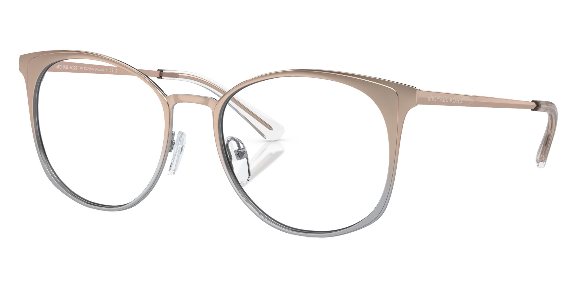 MICHAEL KORS MK3022 New Orleans 1108 53 - Rose Gold Silver Gradient #id:mk30221108_s:100105