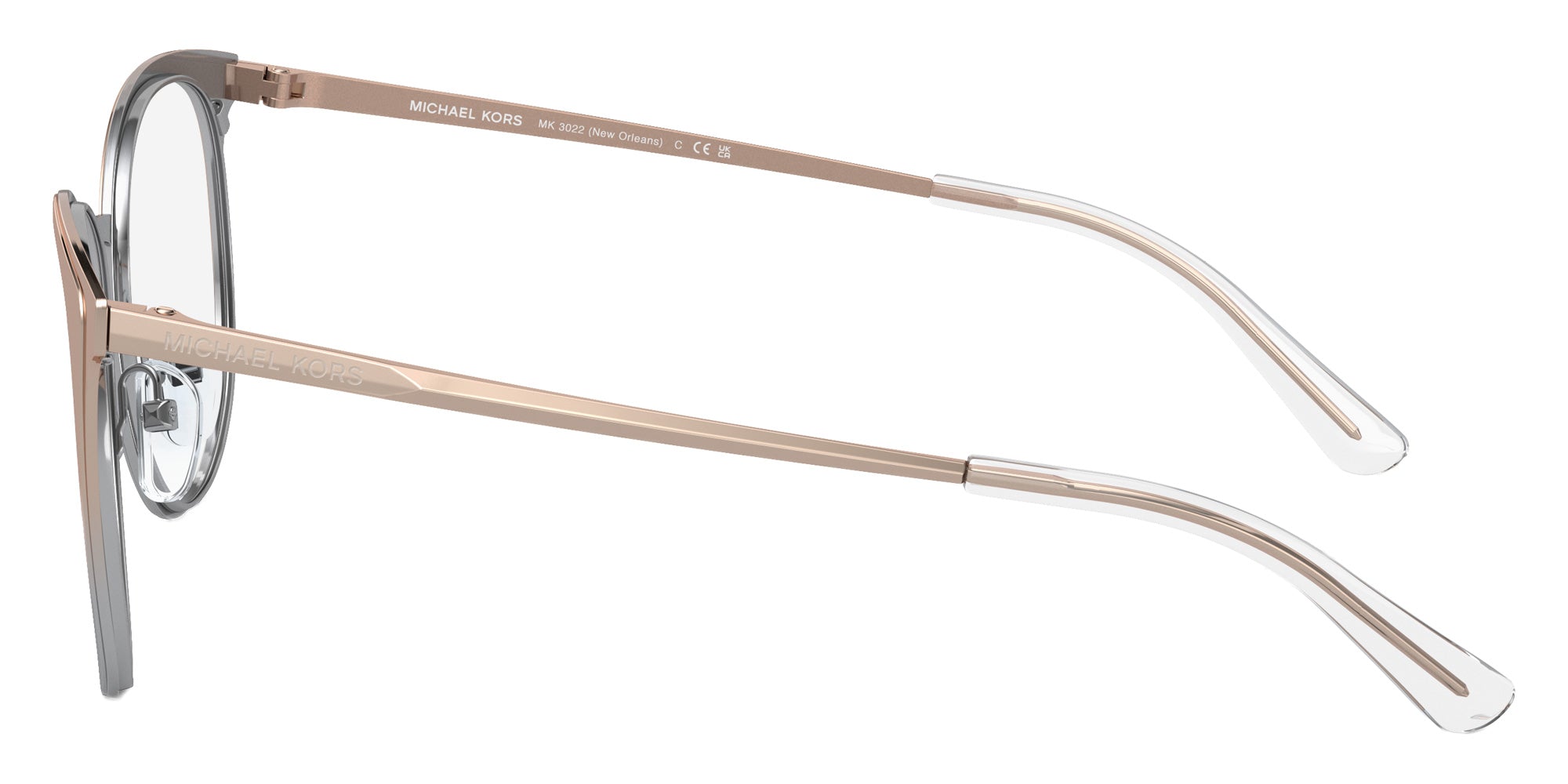 MICHAEL KORS MK3022 New Orleans 1108 53 - Rose Gold Silver Gradient #id:mk30221108_s:100110
