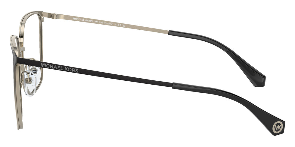 MICHAEL KORS MK3068 Portland 1001 54 - Black Light Gold Gradient #id:mk30681001_s:100110