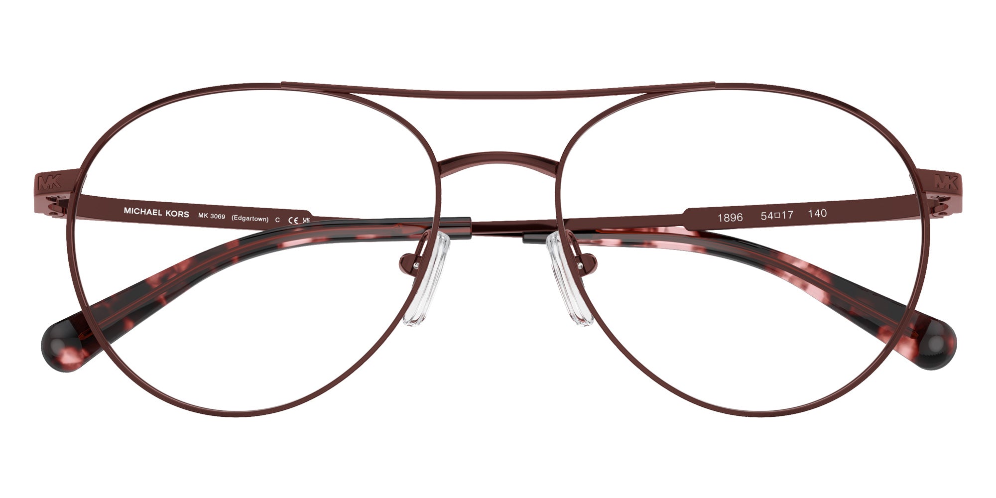 MICHAEL KORS MK3069 Edgartown 1896 54 - Transparent Cordovan Metal #id:mk30691896_s:100120