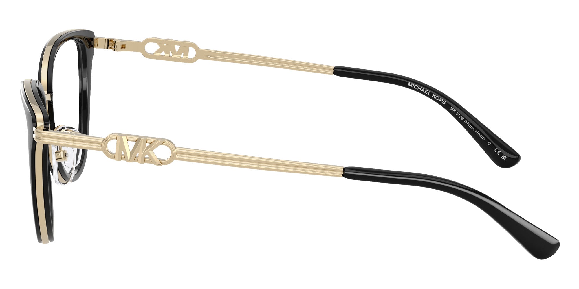 MICHAEL KORS MK3103 Hilton Head Cat-Eye Eyeglasses | EyeOns.com