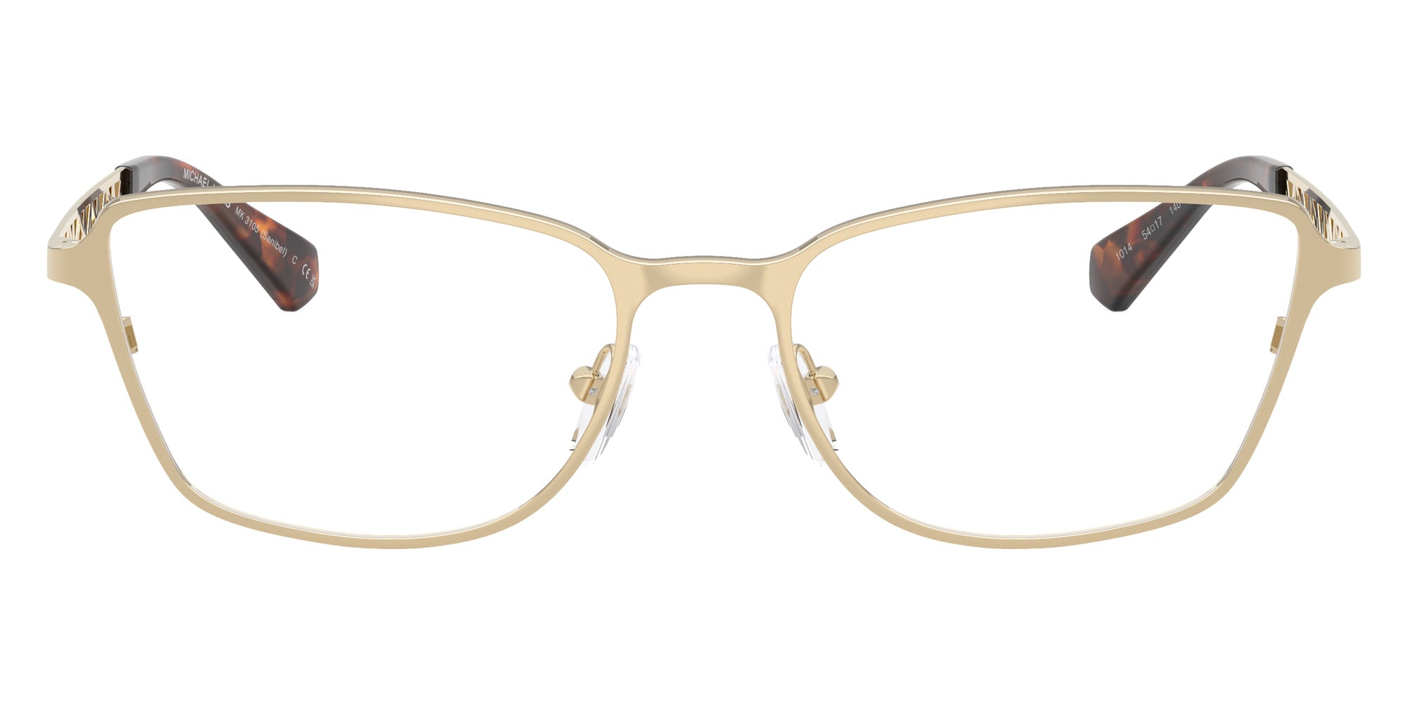 MICHAEL KORS MK3105 Sanibel Rectangle Eyeglasses | EyeOns.com