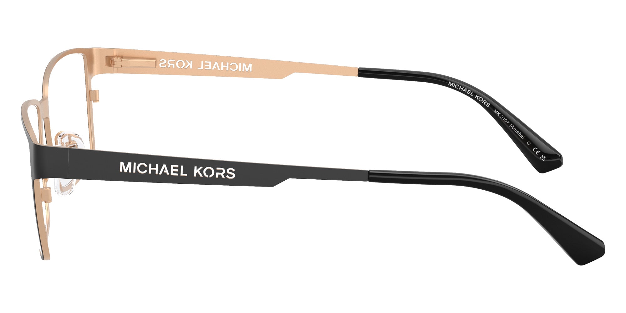 MICHAEL KORS MK3107 Arusha Rectangle Eyeglasses | EyeOns.com