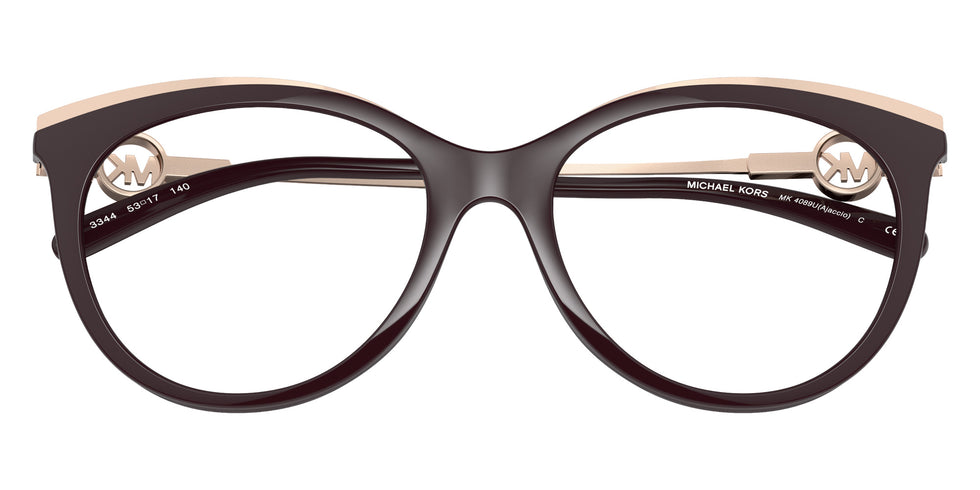 MICHAEL KORS MK4089U Ajaccio 3344 53 - Cordovan #id:mk4089u3344_s:100120