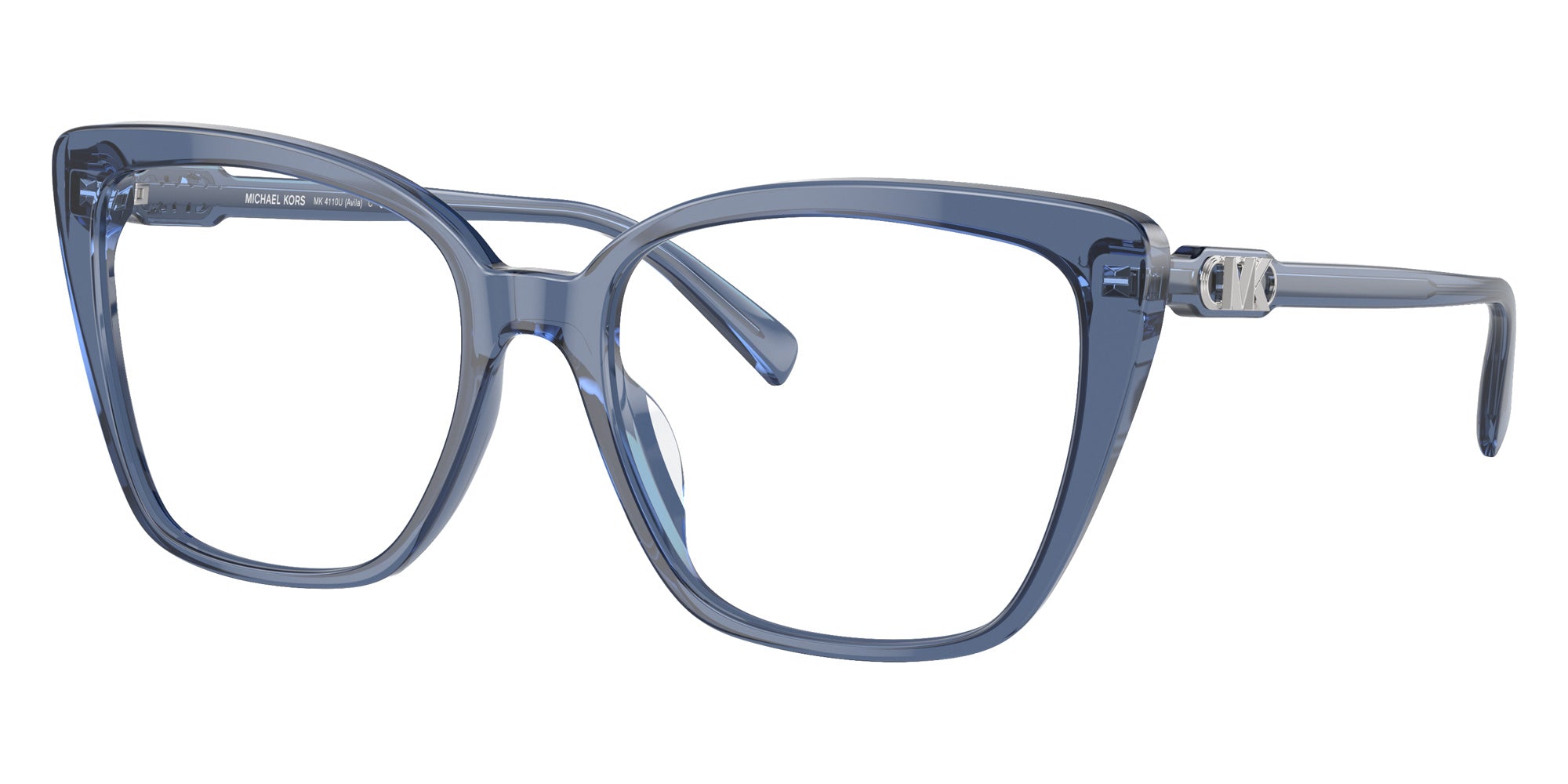 Michael Kors MK4110U Avila 3956 55 - Blue Transparent #id:mk4110u3956_s:104105