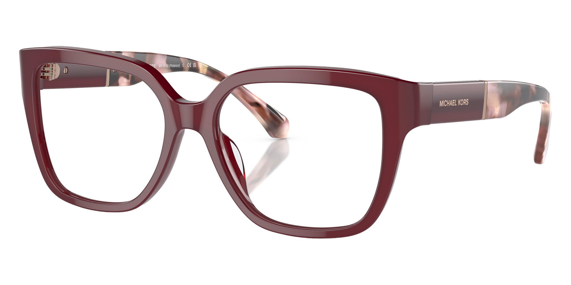 MICHAEL KORS MK4112 Polanco 3949 52 - Dark Red Transparent #id:mk41123949_s:100105