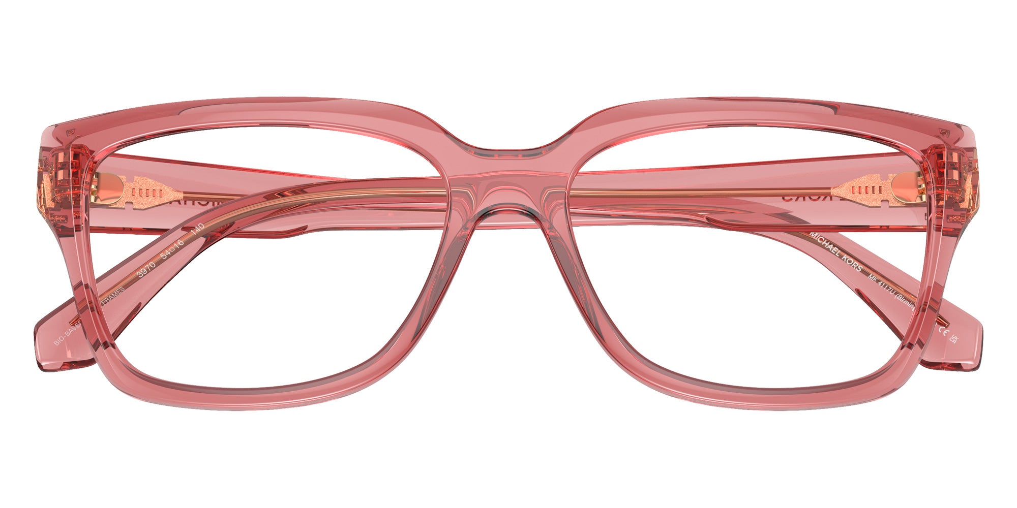 MICHAEL KORS MK4117U Birmingham 3970 54 - Rose Transparent #id:mk4117u3970_s:102120