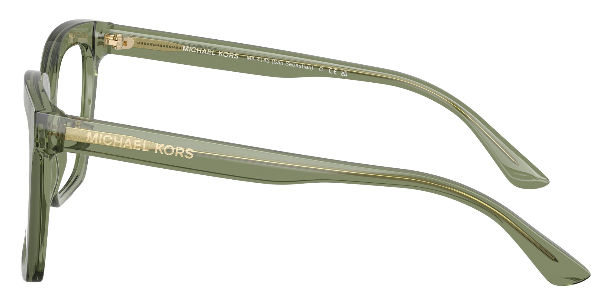 MICHAEL KORS MK4143 San Sebastian 3944 53 - Green Transparent #id:mk41433944_s:100110