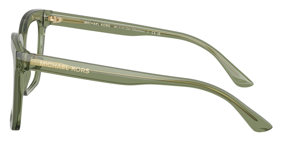 MICHAEL KORS MK4143 San Sebastian 3944 53 - Green Transparent #id:mk41433944_s:100110