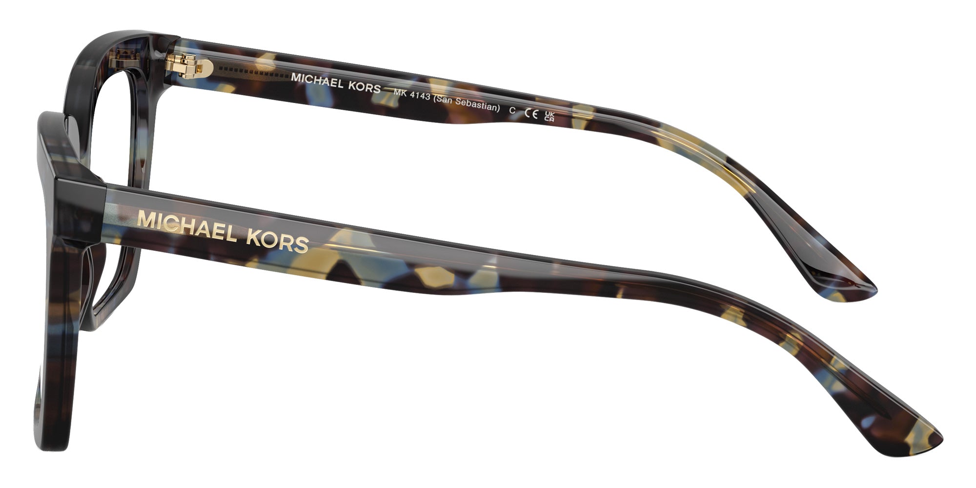 MICHAEL KORS MK4143 San Sebastian 3952 53 - Blue Tortoise #id:mk41433952_s:102110