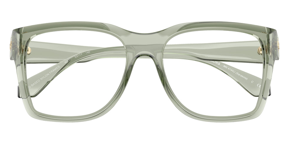 MICHAEL KORS MK4144U Sarasota 4022 53 - Smokey Olive Transparent #id:mk4144u4022_s:100120
