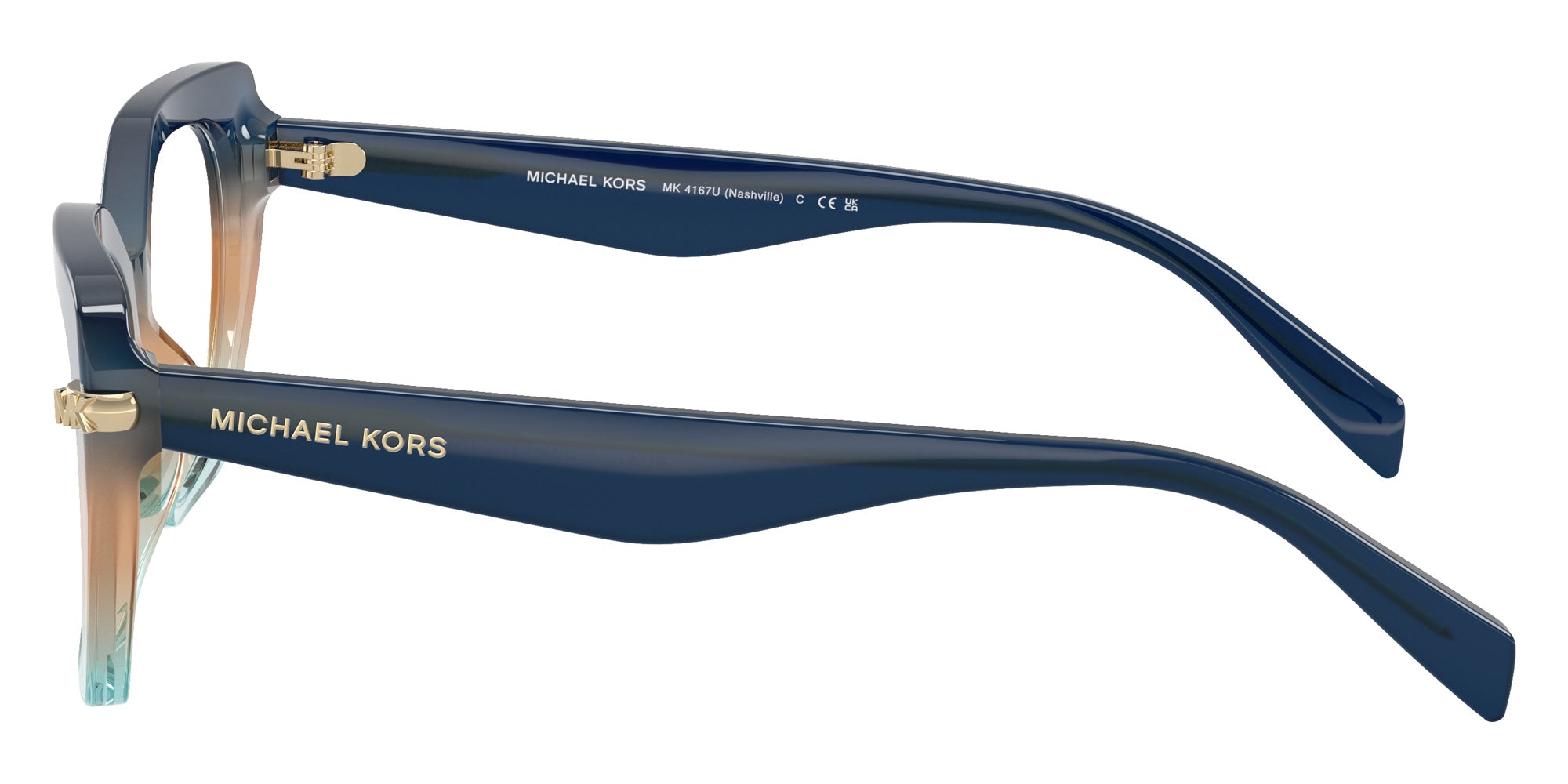 MICHAEL KORS MK4167U Nashville Irregular Eyeglasses | EyeOns.com