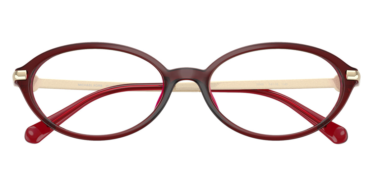MICHAEL KORS MK4199U Kensington 3949 54 - Dark Red Transparent #id:mk4199u3949_s:104120