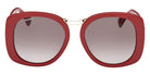 Max Mara MM0092 BRIDGE 69B 55 - Shiny Bordeaux / Gradient Smoke #id:mm009269b_s:100100
