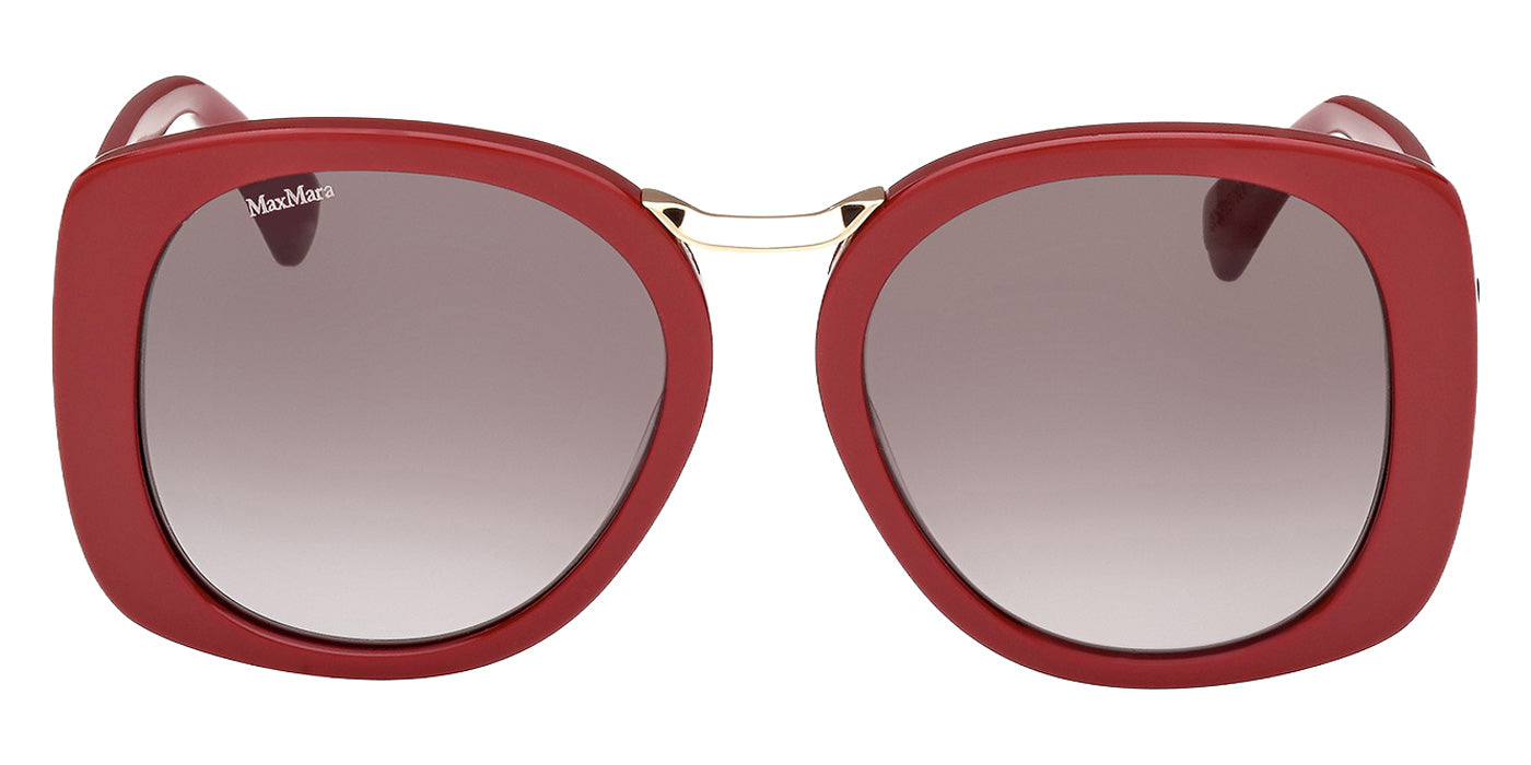 Max Mara MM0092 BRIDGE 69B 55 - Shiny Bordeaux / Gradient Smoke #id:mm009269b_s:100100