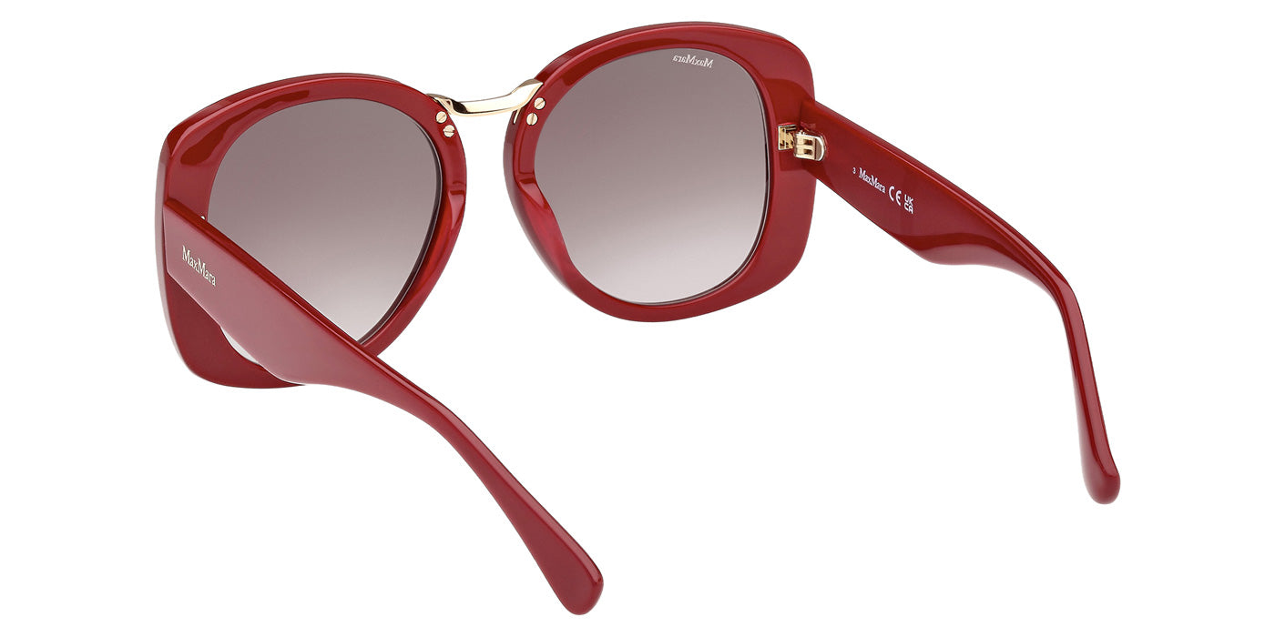 Max Mara MM0092 BRIDGE 69B 55 - Shiny Bordeaux / Gradient Smoke #id:mm009269b_s:100115