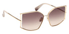 Max Mara MM0142 MENTON-4 32F 59 - Shiny Pale Gold / Gradient Brown #id:mm014232f_s:100135