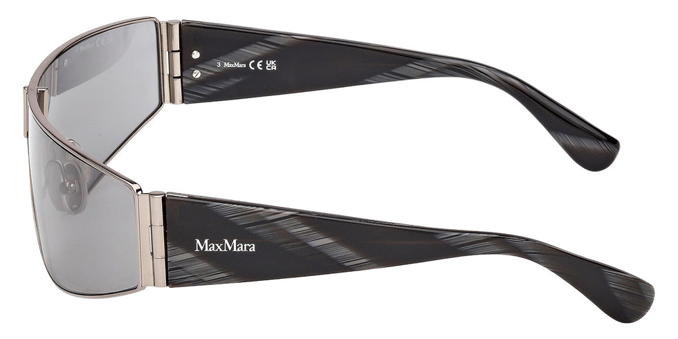 Max Mara MM0164 SPACE 14A 134 - Shiny Light Ruthenium / Smoke #id:mm016414a_s:100110