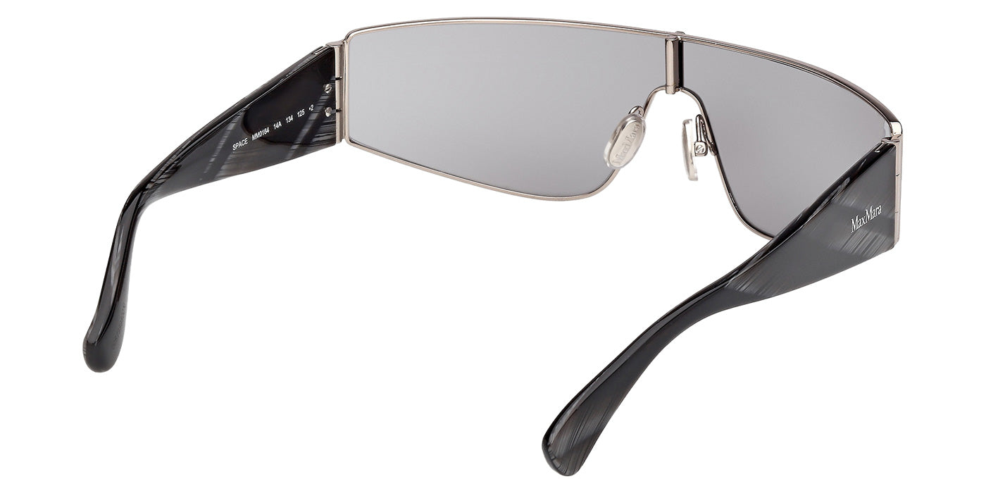 Max Mara MM0164 SPACE 14A 134 - Shiny Light Ruthenium / Smoke #id:mm016414a_s:100125