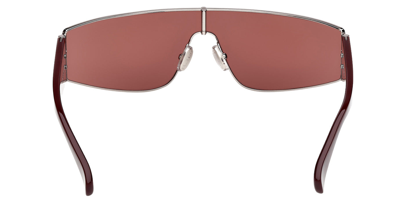 Max Mara MM0164 SPACE 14S 134 - Shiny Light Ruthenium / Bordeaux #id:mm016414s_s:102120