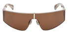 Max Mara MM0164 SPACE 16E 134 - Shiny Palladium / Brown #id:mm016416e_s:104100