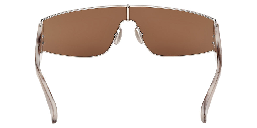 Max Mara MM0164 SPACE 16E 134 - Shiny Palladium / Brown #id:mm016416e_s:104120