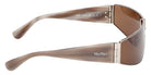 Max Mara MM0164 SPACE 16E 134 - Shiny Palladium / Brown #id:mm016416e_s:104130