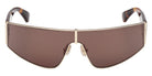 Max Mara MM0164 SPACE 32E 134 - Shiny Pale Gold / Brown #id:mm016432e_s:106100