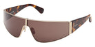 Max Mara MM0164 SPACE 32E 134 - Shiny Pale Gold / Brown #id:mm016432e_s:106105