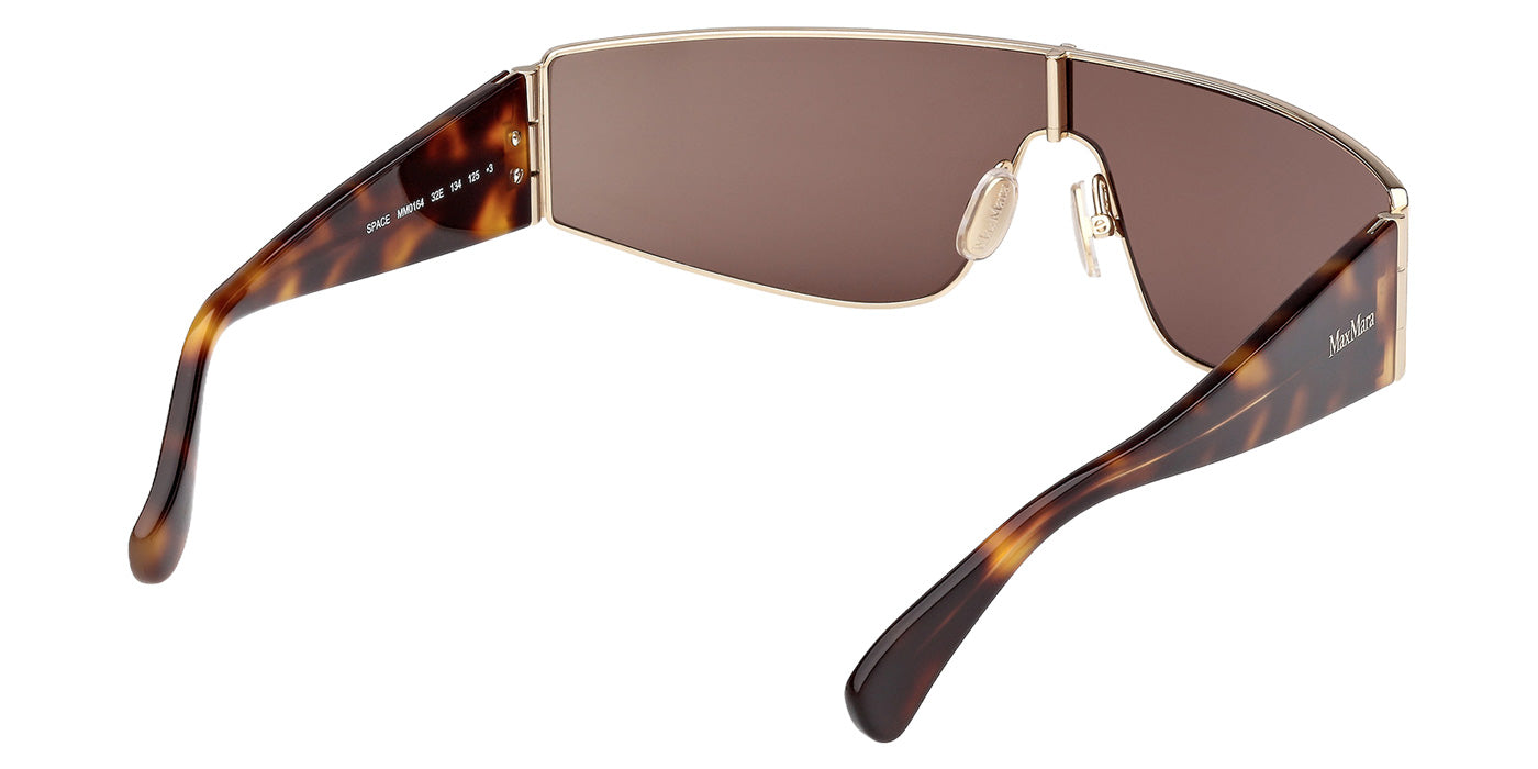 Max Mara MM0164 SPACE 32E 134 - Shiny Pale Gold / Brown #id:mm016432e_s:106125