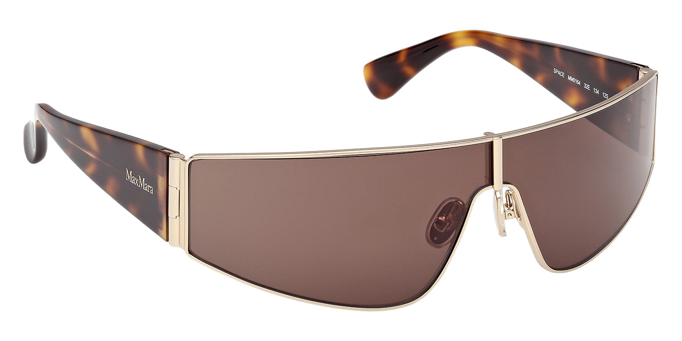Max Mara MM0164 SPACE 32E 134 - Shiny Pale Gold / Brown #id:mm016432e_s:106135