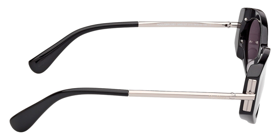 Max Mara MM0167 ROQUEBRUNE 1 01A 54 - Shiny Black / Smoke #id:mm016701a_s:100130