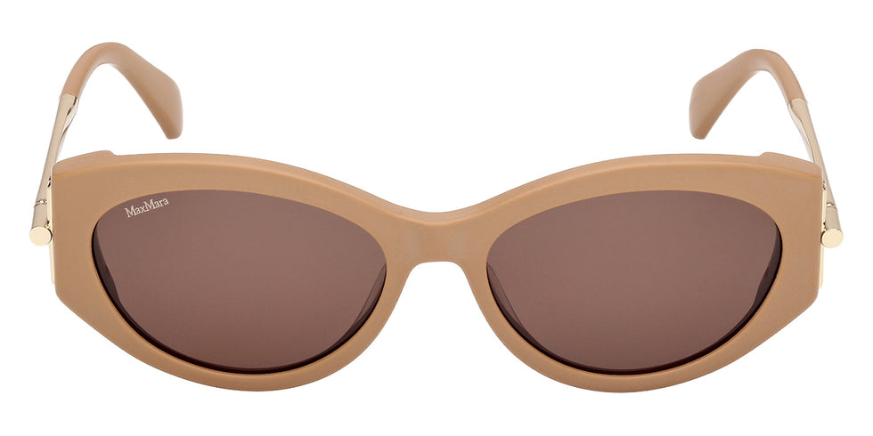Max Mara MM0167 ROQUEBRUNE 1 46E 54 - Matte Light Brown / Brown #id:mm016746e_s:102100
