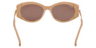 Max Mara MM0167 ROQUEBRUNE 1 46E 54 - Matte Light Brown / Brown #id:mm016746e_s:102120