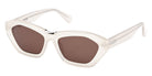 Max Mara MM0169 KATE 25E 54 - Shiny Ivory / Brown #id:mm016925e_s:102105