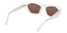 Max Mara MM0169 KATE 25E 54 - Shiny Ivory / Brown #id:mm016925e_s:102125