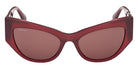 Max Mara MM0192 69S 54 - Shiny Bordeaux / Bordeaux #id:mm019269s_s:106100