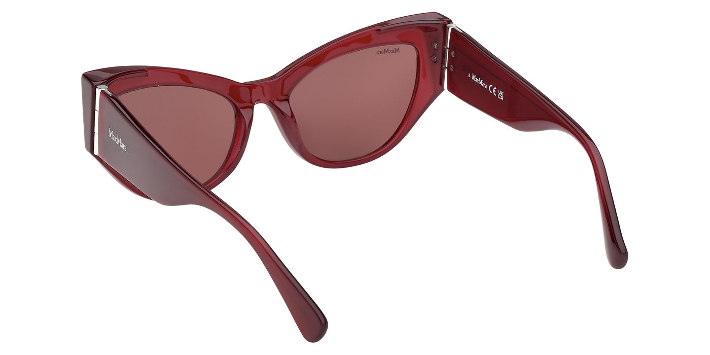 Max Mara MM0192 69S 54 - Shiny Bordeaux / Bordeaux #id:mm019269s_s:106115