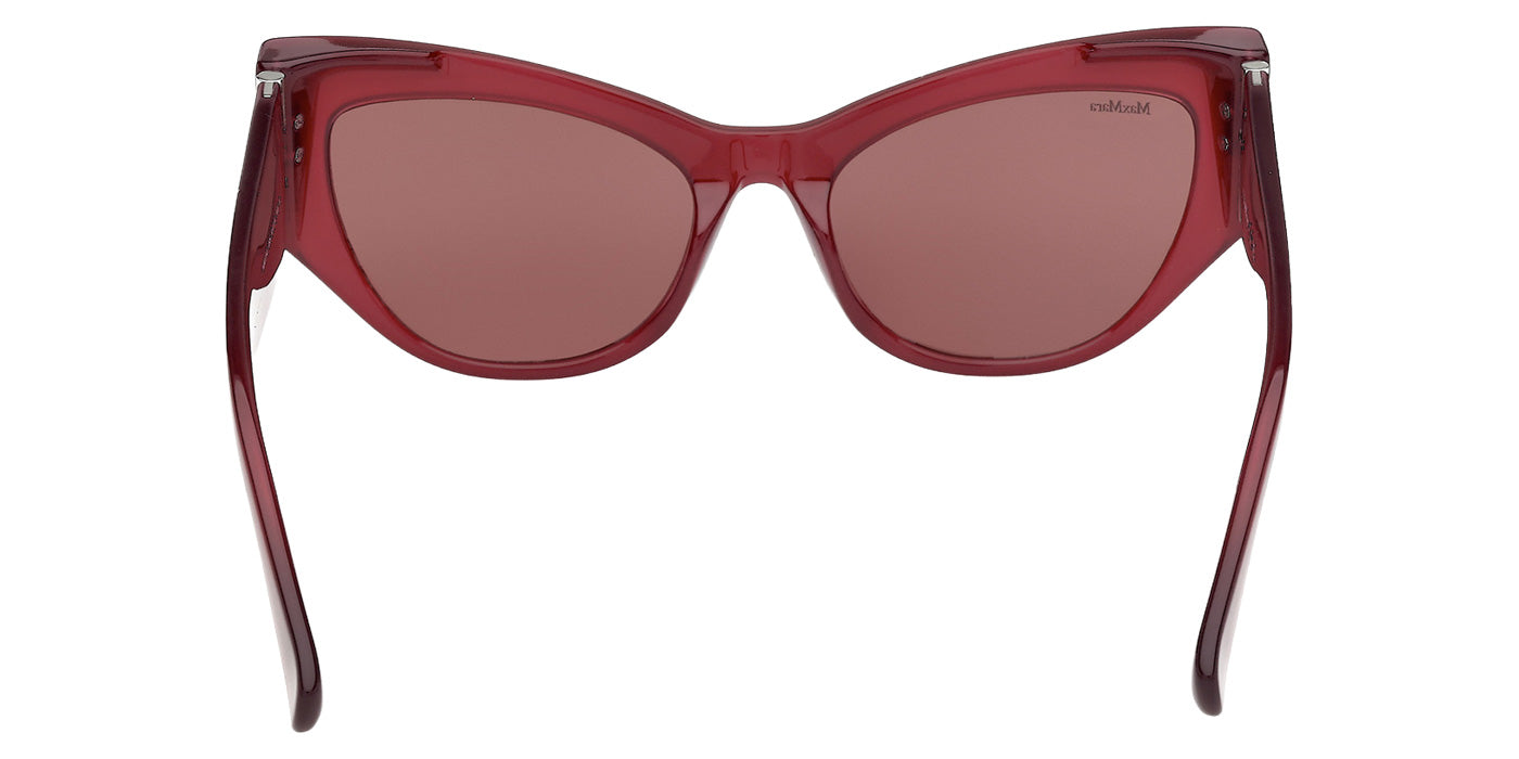 Max Mara MM0192 69S 54 - Shiny Bordeaux / Bordeaux #id:mm019269s_s:106120