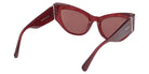 Max Mara MM0192 69S 54 - Shiny Bordeaux / Bordeaux #id:mm019269s_s:106125