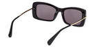 Max Mara MM0194 01A 54 - Shiny Black / Smoke 01A #id:mm019401a_s:100125
