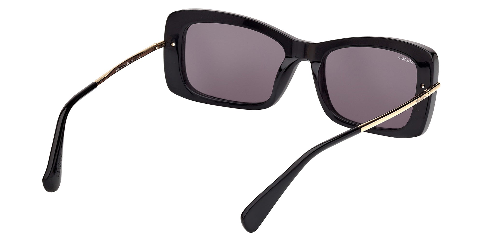 Max Mara MM0194 01A 54 - Shiny Black / Smoke 01A #id:mm019401a_s:100125