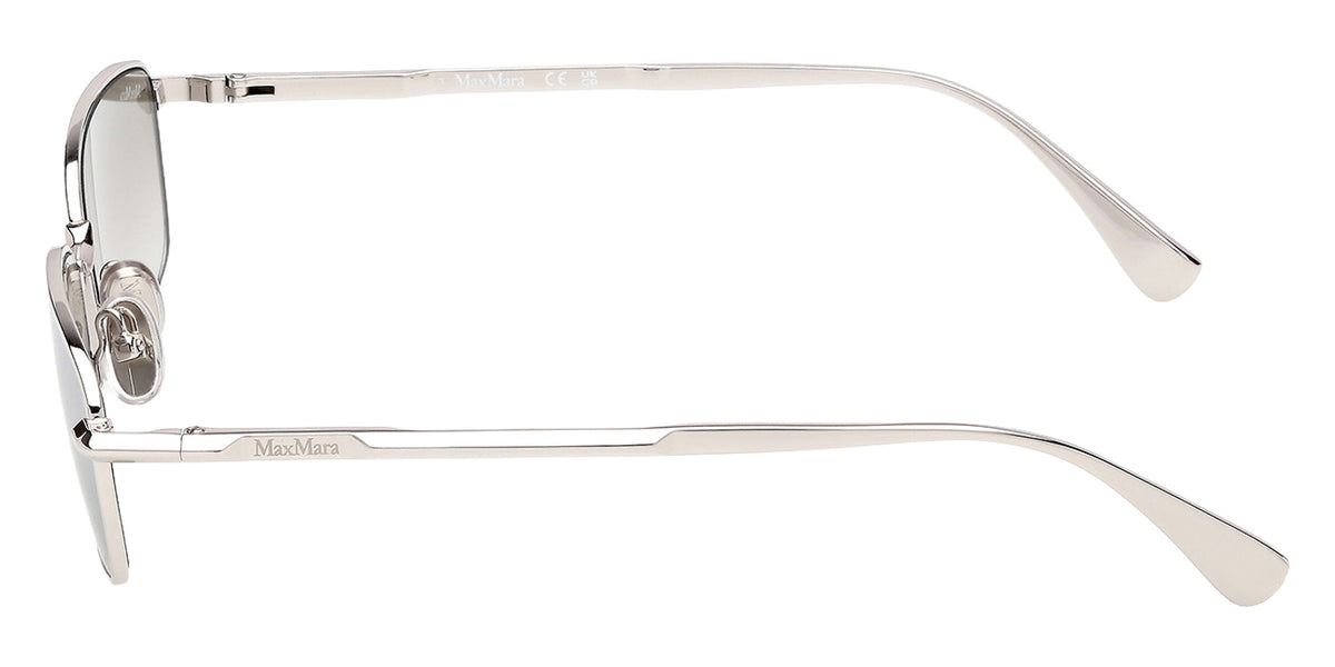 Max Mara MM0199 16C 55 - Shiny Palladium / Smoke Mirrored Photochromic #id:mm019916c_s:100110