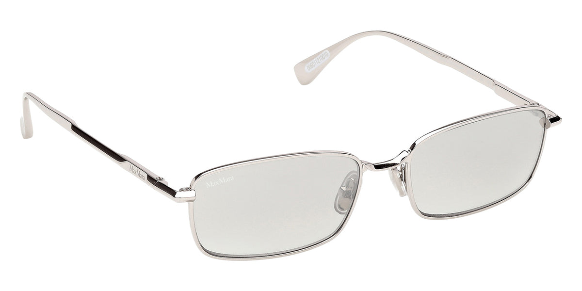 Max Mara MM0199 16C 55 - Shiny Palladium / Smoke Mirrored Photochromic #id:mm019916c_s:100135